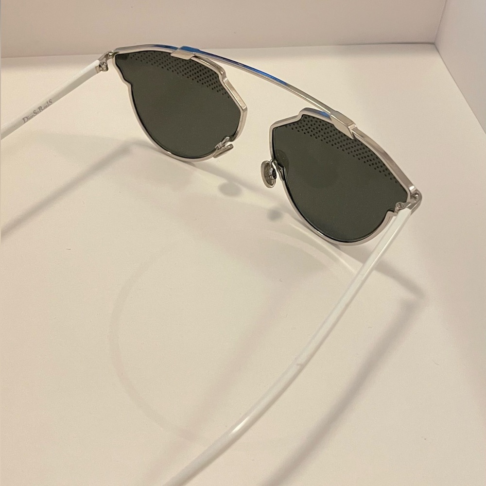 Dior SoReal Studded Silver Sunglasses - Picture 4 of 10